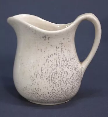 Vintage White Ironstone Creamer Pitcher Stained Crazed Patina Shabby Farmhouse • $34