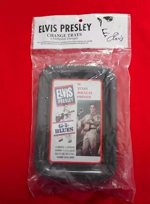 NEW Set Of 6 ELVIS PRESLEY Change Trays & NEW Elvis BicenTENNial License Plate • $22