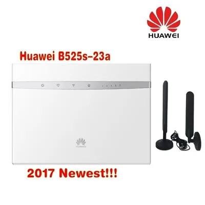 HUAWEI B525s-23a CAT6 300Mbps 4G LTE FDD  WIFI ROUTER VOIP LAN VPN + BRIDGE MOD • $318.44
