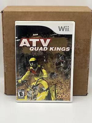 ATV Quad Kings Nintendo Wii Video Game Complete - Tested • $9.95
