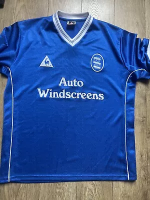 Le Coq Sportif Birmingham City Football Shirt Size Large Mens • £99.99