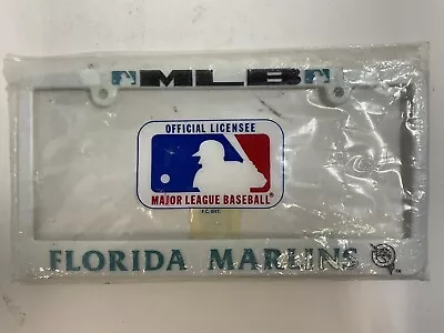 Florida Marlins MLB License Plastic Plate Cover Automobilia UsedToolShopCom • $19.99