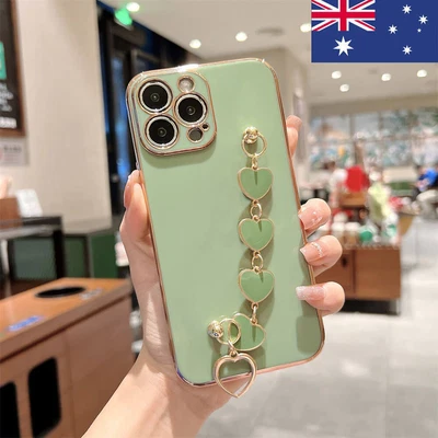 $7.59 • Buy For IPhone14 12 11 Pro Max TPU Love Heart Soft Women Girls Shockproof Case Cover