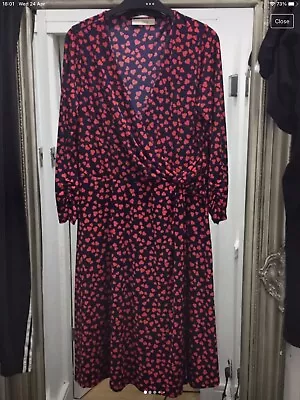 Oasis Heart Dress Size Medium / Size 12 • £5.18