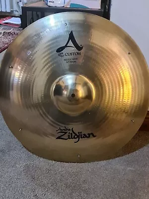 Zildjian A Custom Sizzle Ride Cymbal 20”/51cm • £199