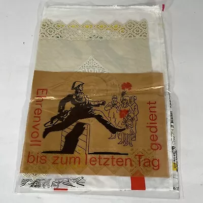 East German 70' Soviet Era DDR GDR NVA Army Scarf Doily Set New Sealed           • $11.91