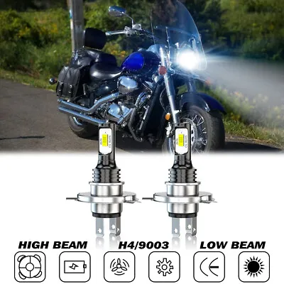 H4 LED Headlight Bulb For Suzuki Intruder Volusia VS750 800 1400 1500 Motorcycle • $14.99