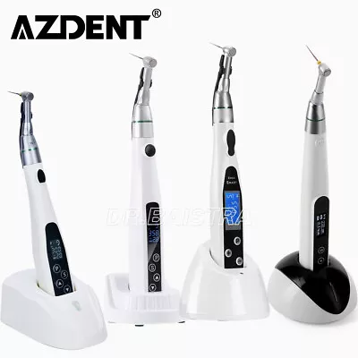 AZDENT Dental Cordless LED 16:1 Reduction Endo Motor Contra Angle Handpiece • $171.42