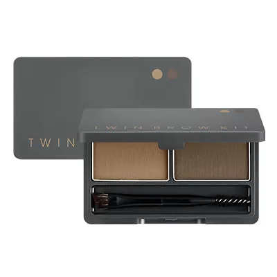 [Missha] Twin Brow Kit Gray Brown • $11.50