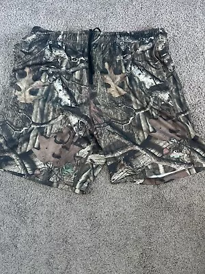 Russell Men's Camouflage Shorts Size XL-XG 40-42 Mossy Oak Break-Up Outdoors • $15.99