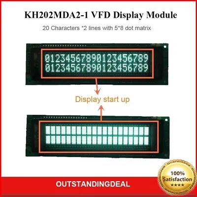 $71.72 • Buy 20X2 40 Dot Matrix VFD Display Module Display For FUTABA M202MD15FA M202MD15AJ #