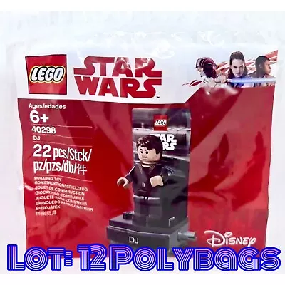 (Lot: 12 Polybags) LEGO Star Wars DJ 40298 The Mandalorian Party Favors • $124.99