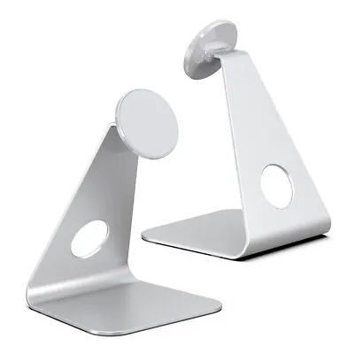 Aluminium Metal Magnetic Desktop Stand Holder Mount Dock For IPad Tablet IPhone • £24.99
