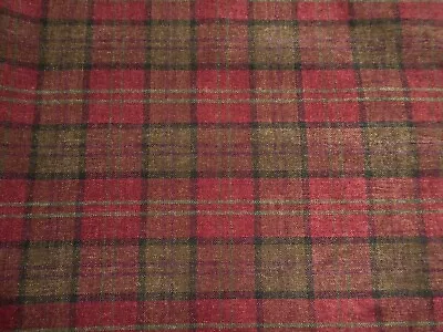 Tartan Checked Soft Chenille Upholstery Fabric Heavyweight - Design: Braemar • £14.95