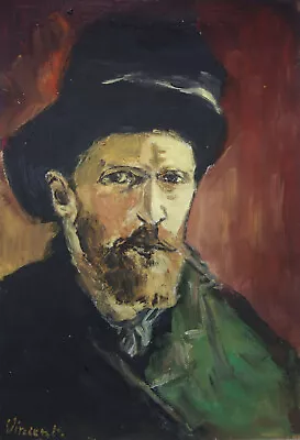 $99 • Buy Rare & Unique Original Oil, Painting, Signed Vincent Van Gogh, W COA, Docs.