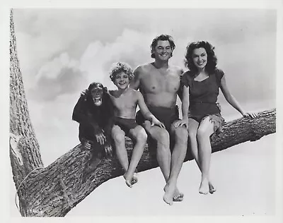 Maureen O'Sullivan + Johnny Weissmüller (1990s) 🎬⭐ Hollywood Movie Photo K 163 • $24.99