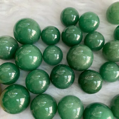 $2 • Buy 100g 8-12pcs Aventurine Stone Sphere Ball Mini Size Quartz Crystal Randomly Send