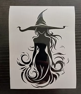 Enchanting Witch Vinyl Decal Sticker Pagan Witchcraft Car • £1.80