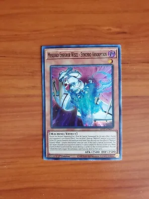 Meklord Emperor Wisel - Synchro Absorption - Yugioh Rage Of Ra - LED7-EN017 • $1.95