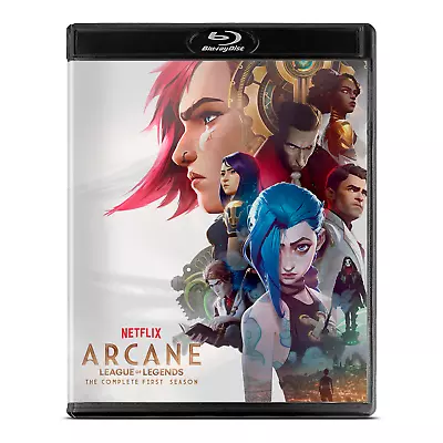 Arcane: League Of Legends (2021) Season One Blu-ray • $39.90