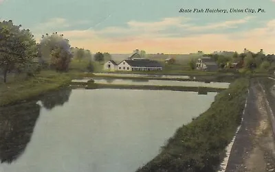 Union City Pa - State Fish Hatchery • $6