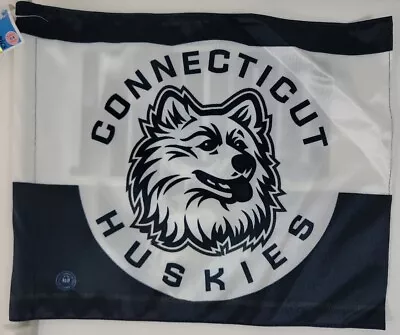 UCONN Huskies Car Flag 11 X 13  Inches By Wincraft. New • $10.38