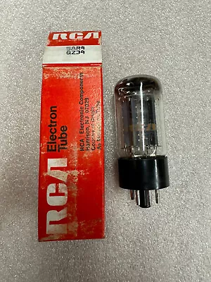 NOS NIB MULLARD GZ34 5AR4 Rectifier Tube RCA N2 • $200