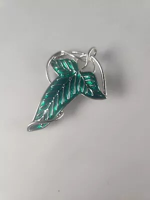 Elven Leaf Brooch Pin Badge Hobbit LOTR Lord Of The Rings • $13