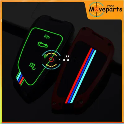 Metal Remote Car Key Case Protective Cover Key Fob Fit For BMW X3x4x5 X6 3 4 5 7 • $13.08