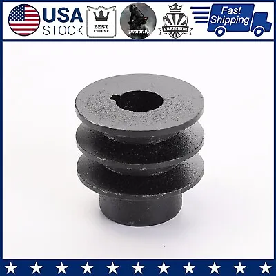20mm Bore Double Groove V-Belt Pulley For 168F/170F 7HP Gas Engine GX200 GX160 • $15.51