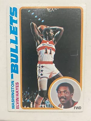 1978-79 Topps Elvin Hayes #25 Washington Bullets • $0.75