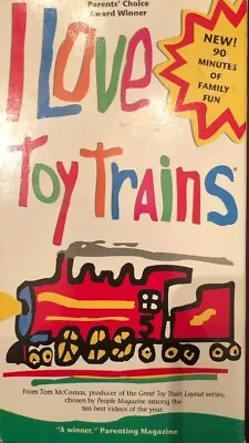 I Love Toy Trains VHS 1997 TESTED RARE VINTAGE COLLECTIBLE-SHIPS N 24 HOURS • $349.88