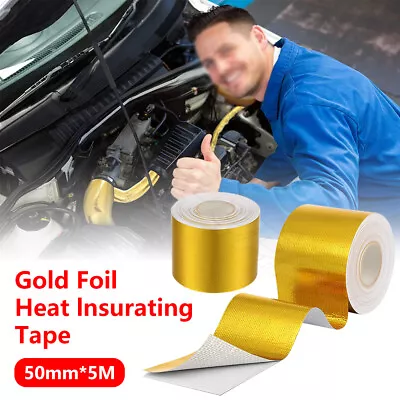 2 X15' Exhaust Manifold Hot Heat Wrap Tape Bandage Roll Downpipe • $12.99