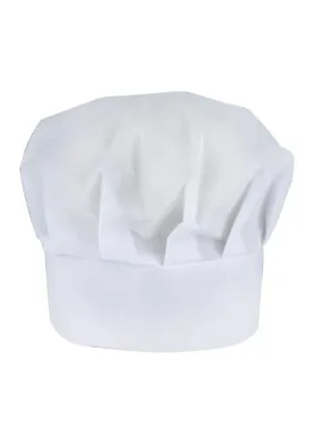 1 X White Chef Hat (Adult) • £3.49