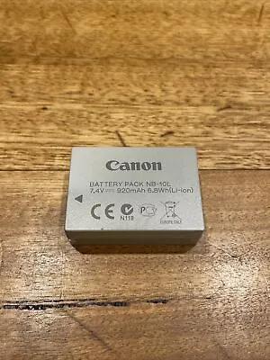 NB-10L Genuine Original Canon Battery For PowerShot G1X G15 G16 SX40HS SX50HS  • $49