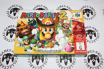 Nintendo 64 / N64 | Mario Party 2 | Boxed (1) | OzShop MP2 • $549.99