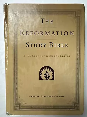 The Reformation Study Bible Ligonier Ministries R.C. Sproul G.E. ESV • $13.50