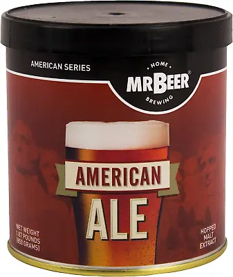 Mr. Beer American Ale 2 Gallon Homebrewing Refill Red/Black • $30.70