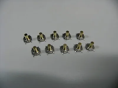 10x Pack Lot 4 X 4 X 5 Mm Push Touch Tactile Momentary Micro Button Switch SMD • $10.71