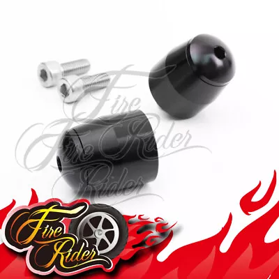 CNC BEK Classic Black Bar Ends For Kawasaki ZZR1100 90-01 94 95 96 97 98 99 00 • $29.90