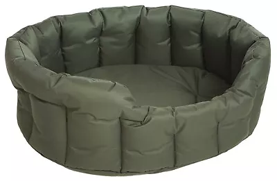 P&L Country Dog Tough Heavy Duty Oval High Sided Waterproof Dog Beds. • £89.99