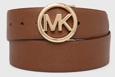 Michael Kors 558285 Reversible Belt Light Brown / Dark Brown Size Medium • $29.99