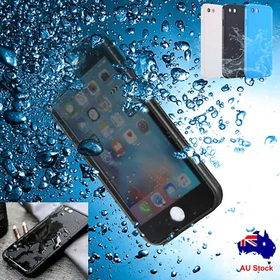 $8.92 • Buy For IPhone 7 8 Plus 6s 6 5s Slim Waterproof Shockproof Dirtproof TPU Case Cover