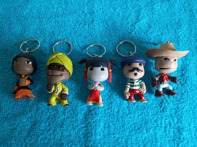 £10 • Buy Collectable. Keyrings,5.little Big Planet Sackboy Superstars Around The World.  
