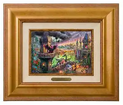 Thomas Kinkade Studios Disney Maleficent 5 X 7 Brushwork Choice Of Frame • $130