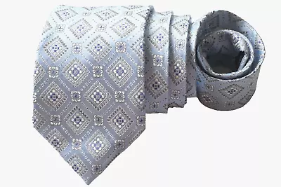 Canali Men's Tie Blue/geometric Width: 3.50  Length: 58  • $21.98