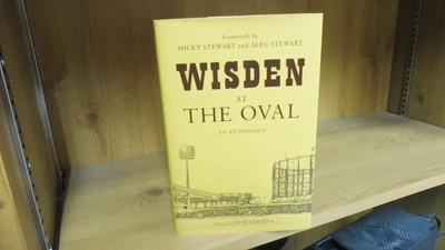 £9.95 • Buy Wisden At The Oval: An Anthology (2017) Edited By Jon Surtees Signed