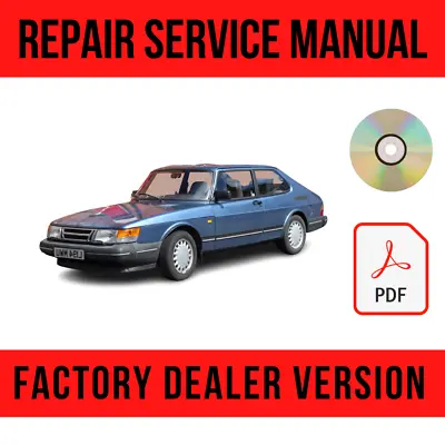 Saab 900 1992-1998 Factory Repair Manual + WIRING DIAGRAMS • $13.49