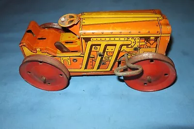 Marx Wind-up Tin Litho Tractor • $19.95