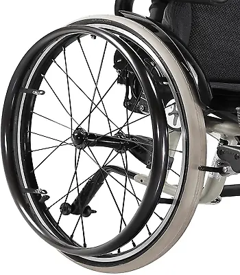 1 Pair Wheelchair Cover24Inch Silicone Wheelchair Push Rim Coverswheelchair • $79.25